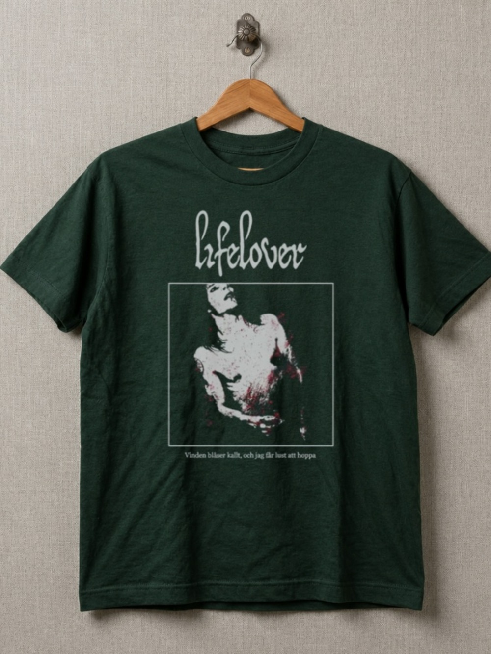 Lifelover Band Swedish Depressive Metal Punk Rock Streetwear Aesthetic Tee